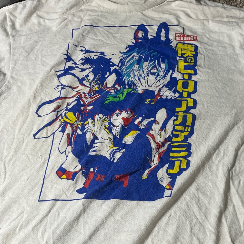 My hero academia t shirt